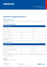 Hertalan opstartalcohol 1L - TF